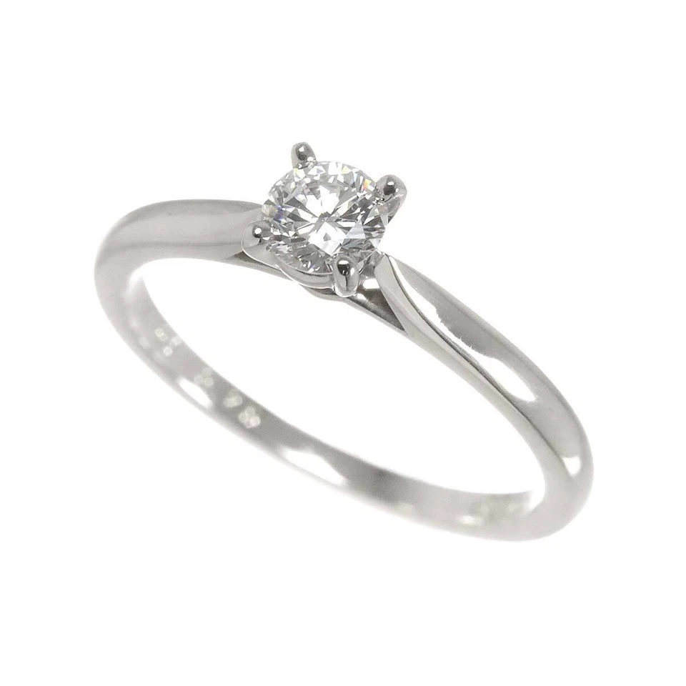 Anillo Cartier Diamante 0.25ct E/VS1 Pt Talla 48 4.5 (US) 90271634 Foto 2 de 4