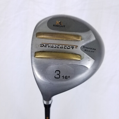 Knight Golf Devastator #3 Fairway Wood 16* Titanium. Graphite shaft Ladies Flex
