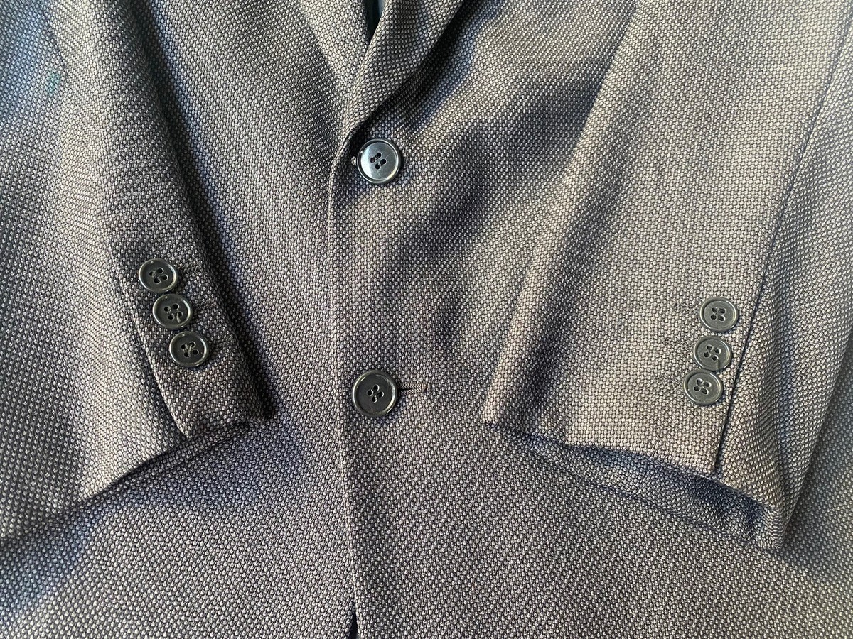 Men's Mani By Giorgio Armani Wool Suit Jacket 42S Pant 31 x