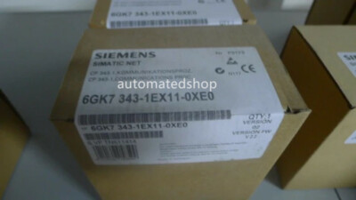 Siemens S7-300 Ethernet CP343-1 Communication Processor 6GK7343-1EX11-0XE0