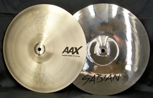 Sabian AAX 13” Fusion Stage Hi Hat Cymbals/T:889 Grams-B:1091 Grams/Brand  New