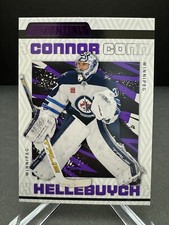 2023-24 Upper Deck Credentials Connor Hellebuyck Purple 08/10