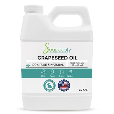 GRAPESEED OIL Cold Pressed Unrefined | 100% Natural Available in Bulk | Carri...