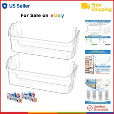 Refrigerator Door Bin ABS Compatible With Frigidaire Gallery Replacement Shelf