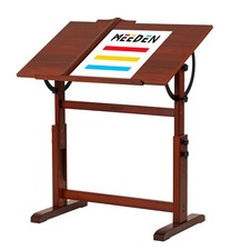 MEEDEN Vintage Wooden Drafting Table: 35.5 x ...