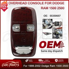 For 1999-2002 Dodge Ram 1500 2500 Overhead Console Dome Lamp Storage 55350657 Us