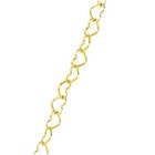 JACQUES LEMANS Fancy Chain Kette 925/- Silber vergoldet SE-K149B45