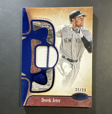 Topps 2026 Topps Tier One Derek Jeter Tier One Legend Relic T1LR-DJ #39/99