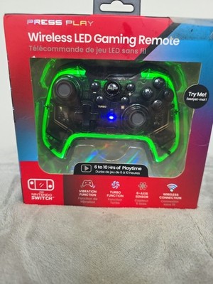 Press Play Wireless LED Gaming Remote For Nintendo Switch Brand New
