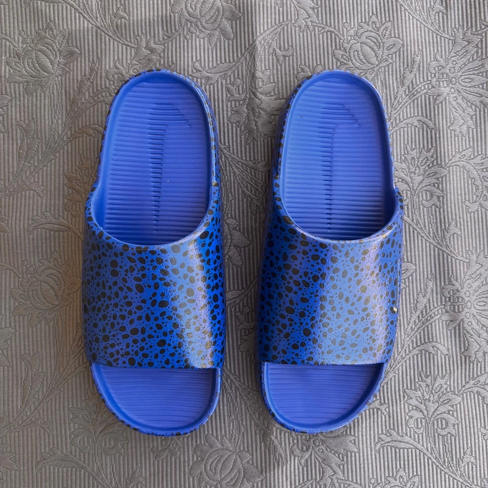 Paquete eléctrico Nike Calm Slide - azul corredor. Unisex, M8 / W9 Foto 4 de 4