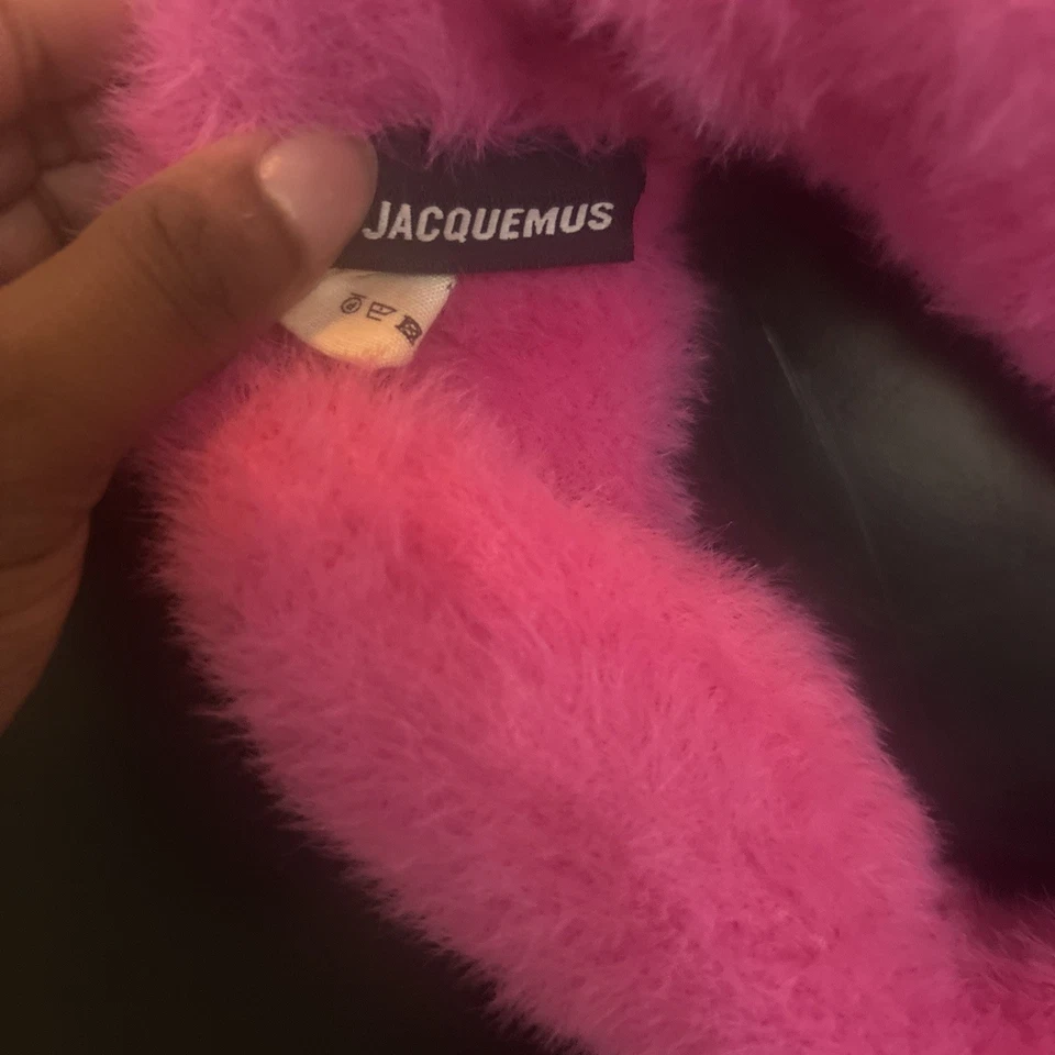 Diadema de piel rosa Jacquemus Foto 3 de 4