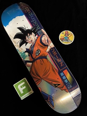 RARE Primitive Dragon Ball Z Paul Rodriguez Goku Skateboard Deck