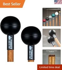 Soft Rubber Mallets - 15.25" for Steel Tongue Drum  Melodic Percussion