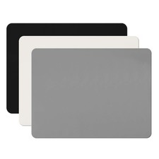 Gartful 3Pack Silicone 3pcs - 40 x 30cm x 0.8mm, Black  Dark Gray  Beige