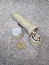 VTG Fulton Bright Star MX-993/U Military Signal Flashlight For Parts Or Repair