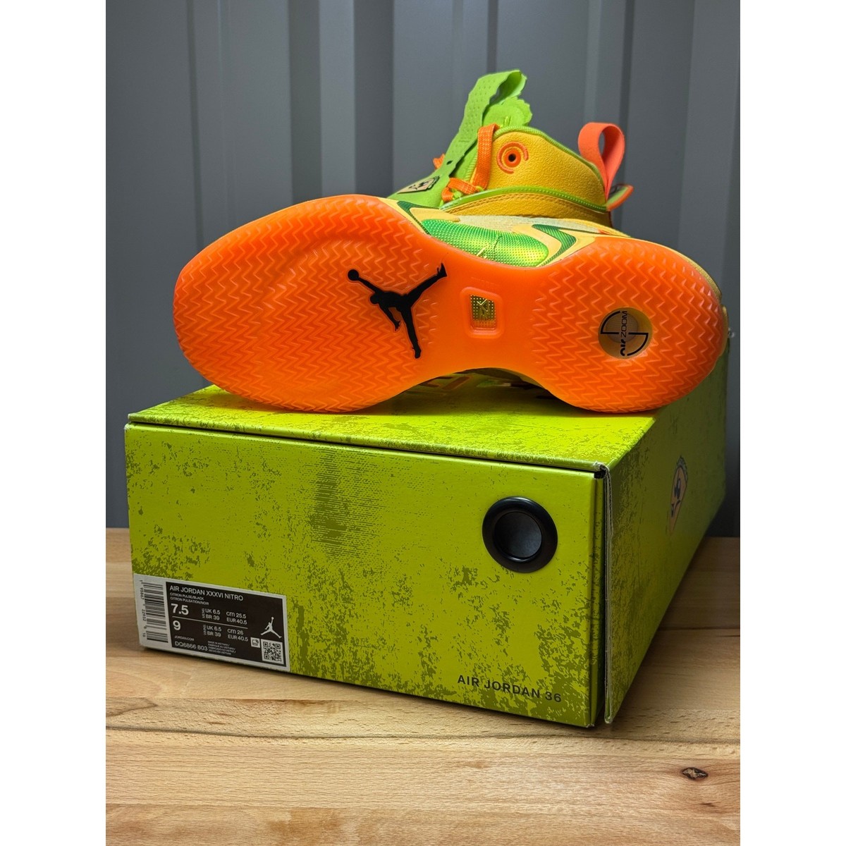 Size 9 - Jayson Tatum x Air Jordan 36 Nitro Taco Jay for
