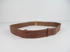 Judith Leiber Vintage Brown/Tan Belt Gold Bar Buckle Collector’s Piece USA — photo 7