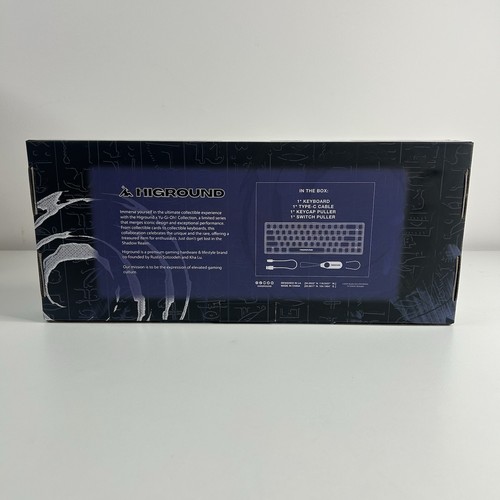 YGO x HiGround Performance Base 65 Keyboard Dark Magician New Limited Edt - Afbeelding 3 van 5