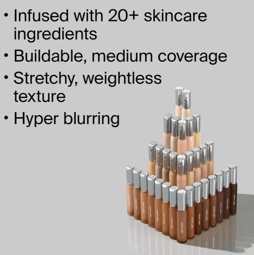 Haus Labs Triclone Skin Tech Hydrating Concealer Medium Deep Golden #40 - Image 4 of 4