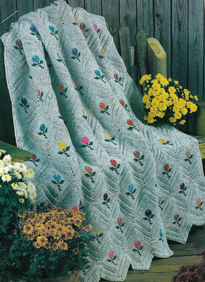 Summertime Afghan crochet PATTERN INSTRUCTIONS