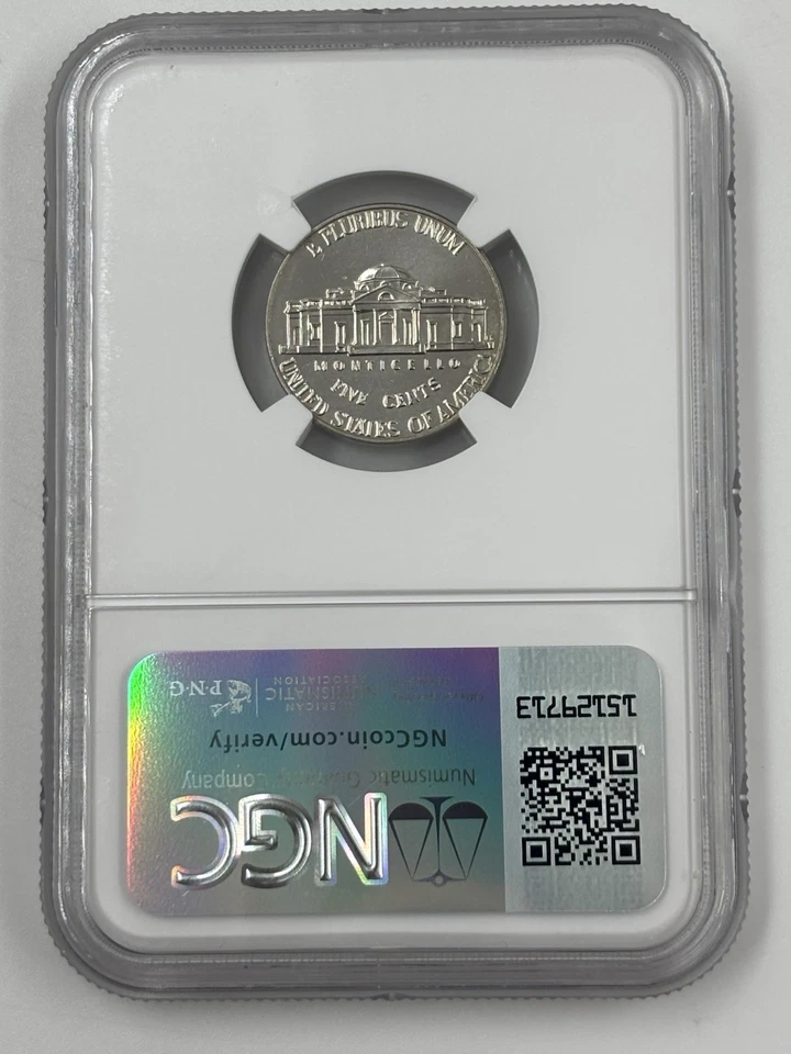 2024 D Jefferson Nickel KEY DATE  5c NGC MS 67 6FS⭐READY 2 SHIP⭐LOW MINTAGE - Image 2 of 2