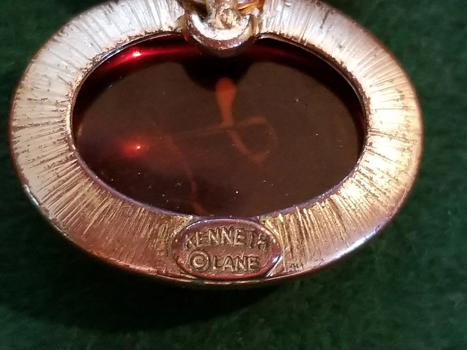 ¡OFERTA! ¡ESPECTACULAR PENDIENTE GLAMOROSO ÁMBAR Y CRISTALES DE KENNETH JAY LANE! Foto 3 de 4