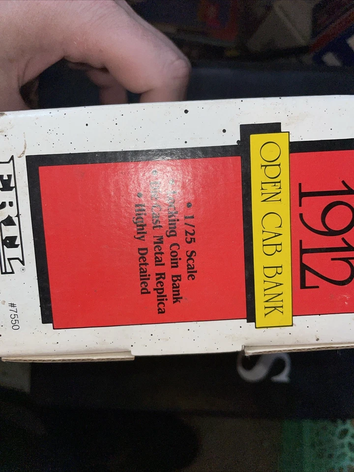 Ertl 1912 Aperto Cabina Winn Dixie Banca Pressofuso 1:25 Scala. (Box Show Wear & - Immagine 2 di 4