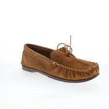 Minnetonka Camp Moc Herren Braun Wildleder Freizeitschuh 49
