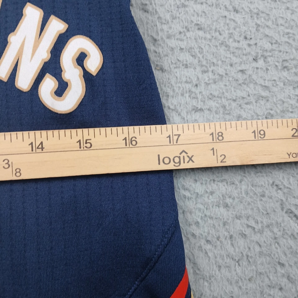 Camiseta Anthony Davis Para Hombre Pequeña Adidas +2 Longitud New Orleans Pelicans NBA Foto 3 de 4