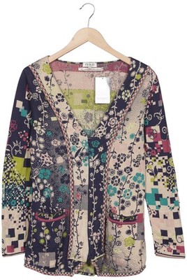 IVKO Strickjacke Damen Cardigan Jacke Gr. EU 38 Baumwolle Mehrfarbig #vxs10eu