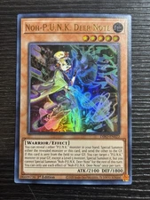 YuGiOh! - Noh-P.U.N.K. Deer Note DIFO-EN022 Ultra Rare 1st Edition Near Mint