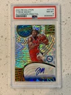 Tyrese Maxey 2023-24 revolution gold fractal auto 22/50 🏀👑 PSA 8