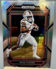 2023 Panini Prizm Draft Picks Sean Tucker  Silver Prizm #21 Syracuse Orangemen