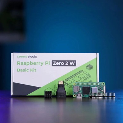 Raspberry Pi Zero 2 W 2W Basic Kit Include USB Adapter,HDMI Adapter,Heatsink,Hea
