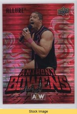 2024 Upper Deck Allure AEW Red Pulsar Anthony Bowens #6 READ 1i7h