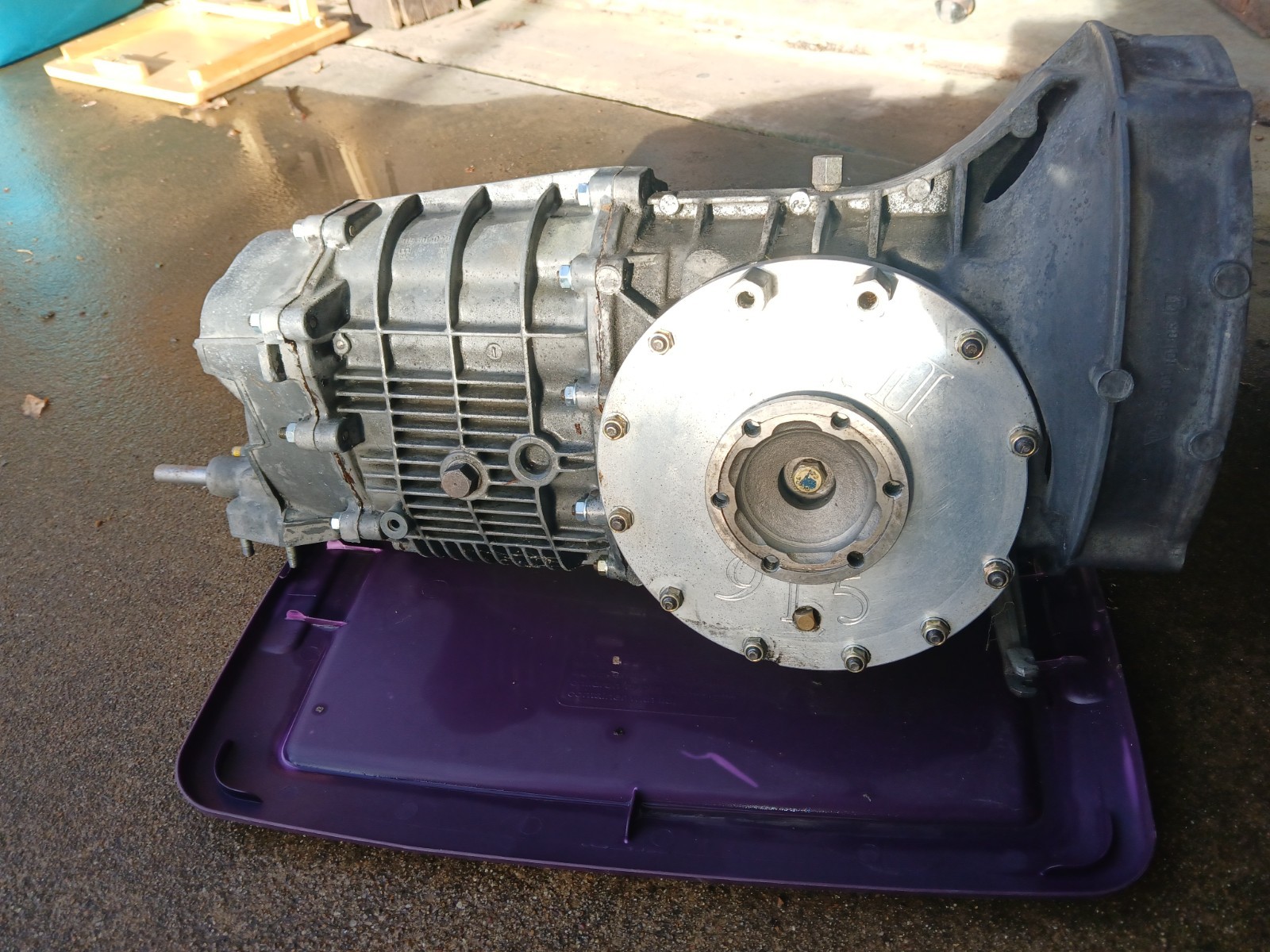 Porsche 915 transaxle set up for mid engine application with linkage | eBay