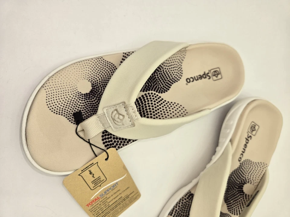 NUEVO SIN CAJA SPENCO Victoria Sandalia Sandshell Ortopédica Espuma con Memoria Soporte para Arco talla 8  Foto 4 de 4