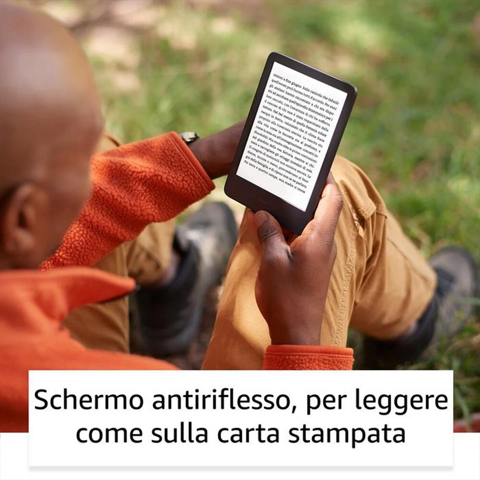 Amazon Kindle 2022 6" 300ppi Nero 16GB Wi-Fi Senza Pubblicità Leggero e Compatto - Immagine 4 di 4