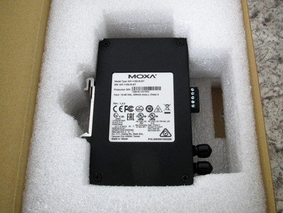 New Moxa ICF-1150-M-ST V1.2.0 RS-232/422/485 Serial to Fiber Optic Converter