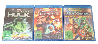 Marvel Animated Hulk / Strange / Avengers - Blu-ray - Neu & Sealed