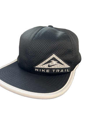 Nike Dri-Fit Pro Kappe Erwachsene Trailrunning Snapback Mütze schwarz und weiß Einheitsgröße