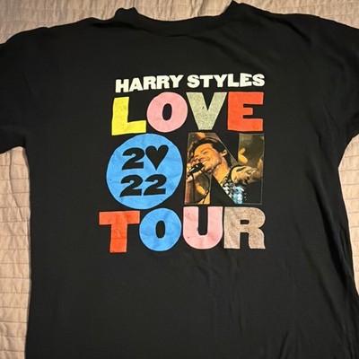 Harry Styles Love On Tour 2022 Los Angeles Forum Double-Sided T-Shirt L
