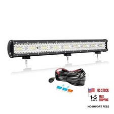 31 inch 220W LED Light Bar,Triple Row Spot Flood Beam Off 31 inch 220 Wiring