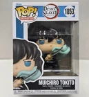 MUICHIRO TOKITO Demon Slayer Funko POP! Animation #1853 Vinyl Figure MINOR WEAR