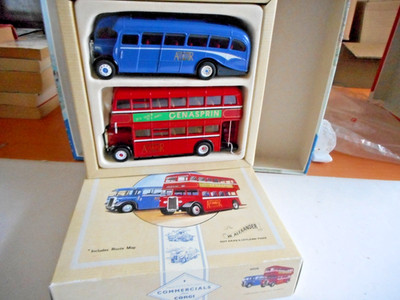 Corgi 97076 The Alexander Guy Arab & Leyland Tiger + Route Map + Ltd Ed C+ Box