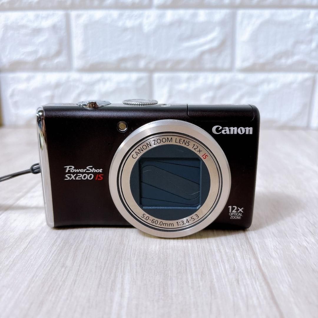 Digital Camera Canon Powershot Sx200is Sx200 Canon Pc1339 Canon