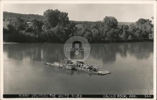 Calico Rock, Arkansas AR Ferry Crossing the White River-Calico Rock RPPC
