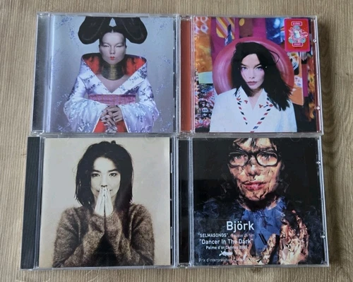 LOT DE 4 CD DE BJORK