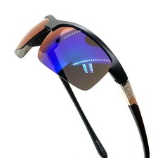 Mens Sunglasses Blue Mirror Lens Driving Fishing Sport UV Protection Comfortable