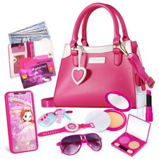 Play Purse for Little Girls, Princess Pretend Toys for Girls 3 4 5 6 7 8 Year...